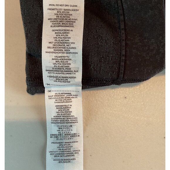 NWT Gymshark Womens Blk High-Waisted Leggings M Lightweight Stretchy Activewear - Picture 5 of 7